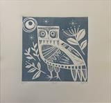 Owl by Claire West, Artist Print